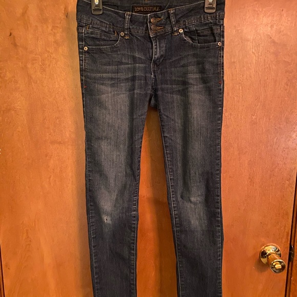 Love Culture skinny jeans distressed Size 5 - Picture 1 of 7